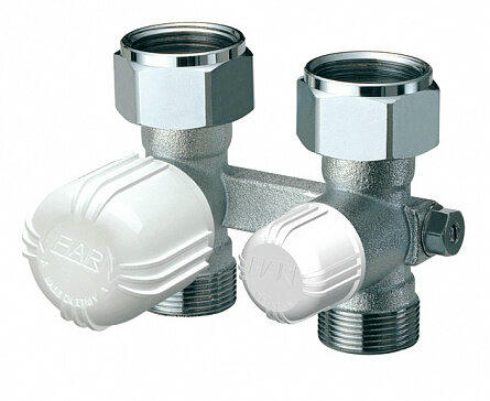 Н-образный термостатический узел М24х19, прямой FAR