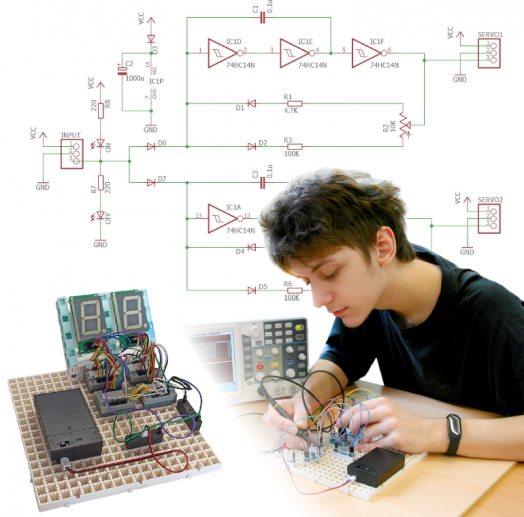 Набор НАУРОБО «Основы аналоговой электроники» (новинка)
