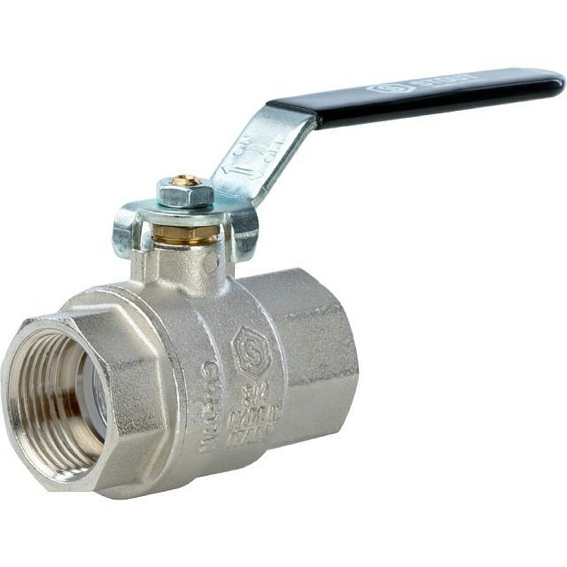 Кран шаровой полнопроходной ВР/ВР 3/4, ручка рычаг STOUT