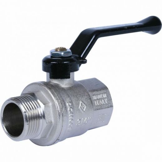 Кран шаровой НВ 3/4 ручка OREGON серия 305 полный проход Bugatti