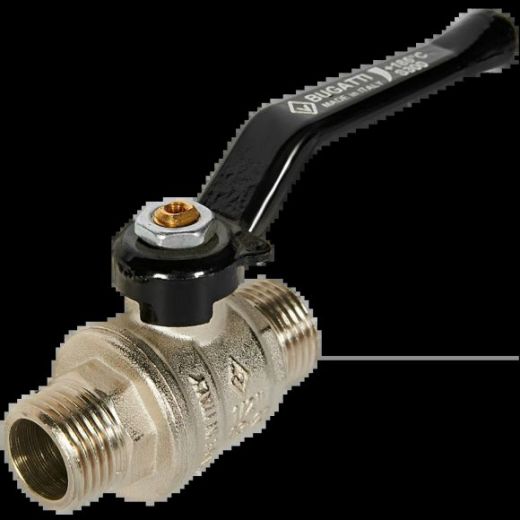 Кран шаровой НН 1/2 ручка OREGON серия 325 полный проход Bugatti