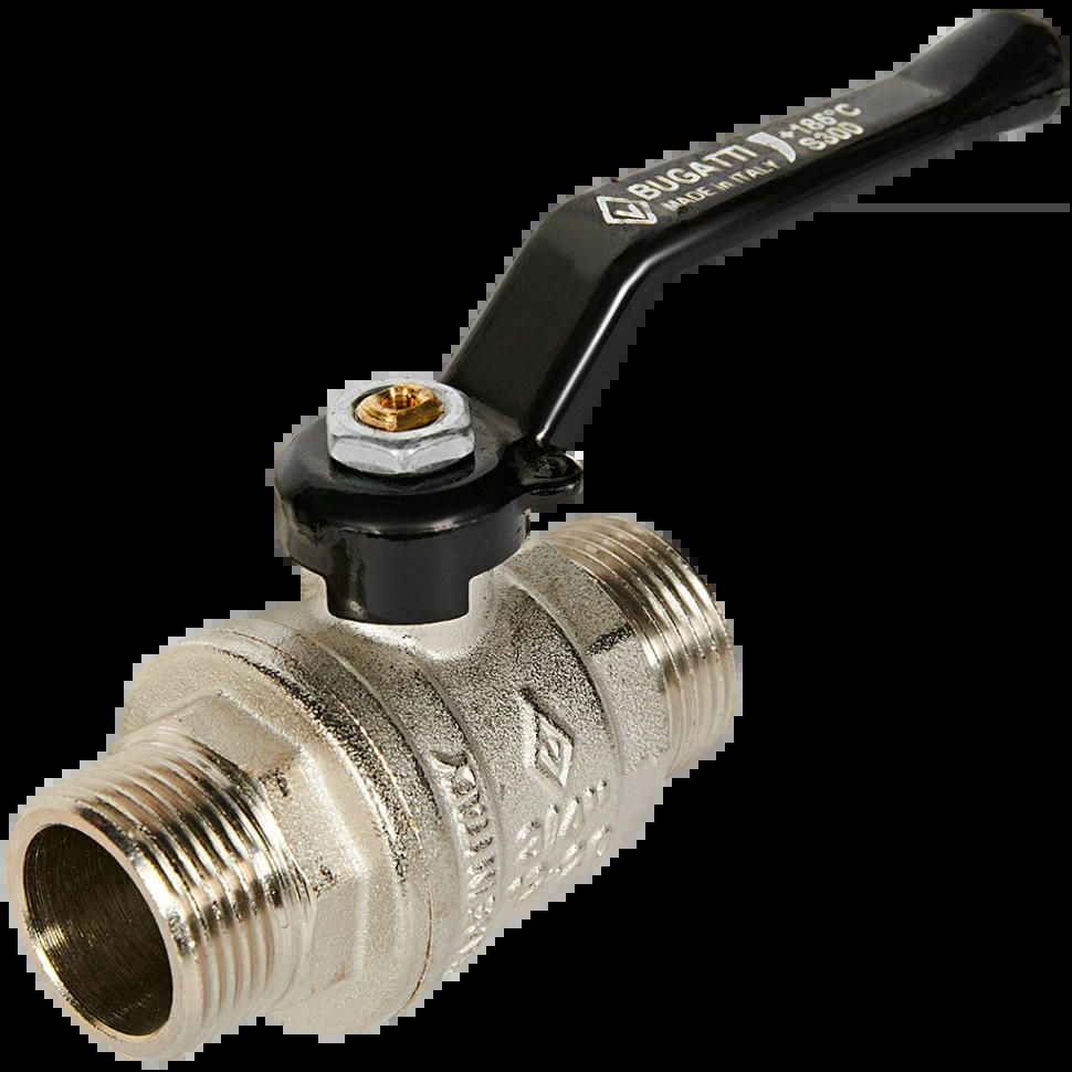 Кран шаровой НН 3/4 ручка OREGON серия 325 полный проход Bugatti