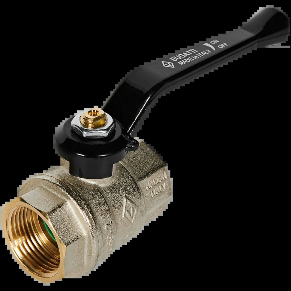 Кран шаровой ВВ 1" ручка OREGON серия 300 полный проход Bugatti