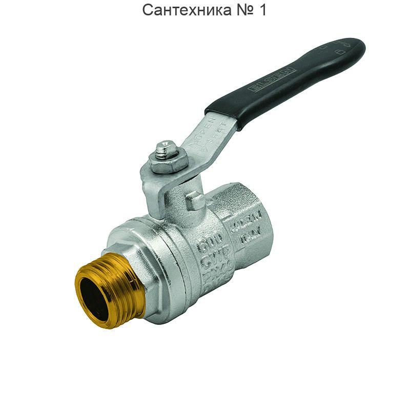 Кран шаровой Strong T НВ 1 1/2", рычаг ELSEN