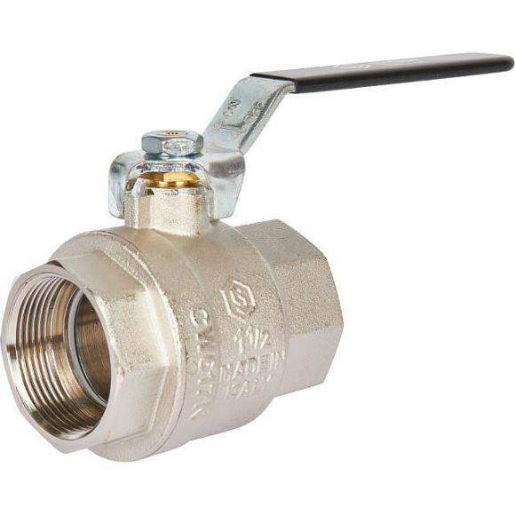 Кран шаровой полнопроходной ВР/ВР 1 1/2, ручка рычаг STOUT