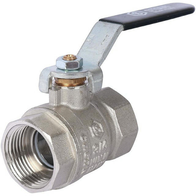 Кран шаровой стандартнопроходной ВР/ВР 3/4, ручка рычаг STOUT