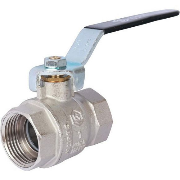 Кран шаровой стандартнопроходной ВР/ВР 1, ручка рычаг STOUT
