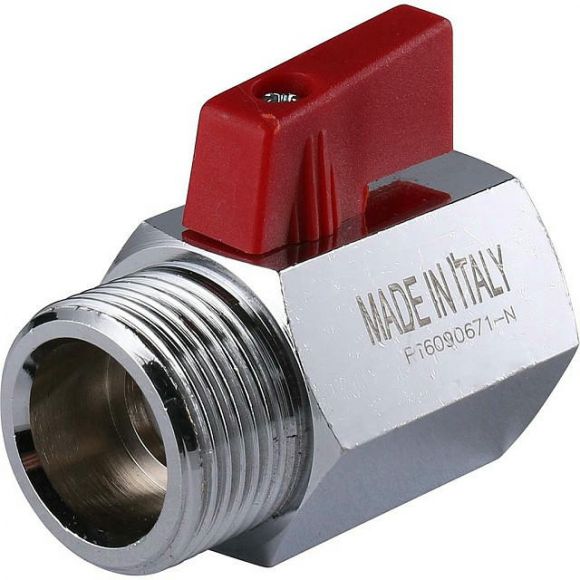 Кран шаровой мини ВР/НР 3/4 STOUT