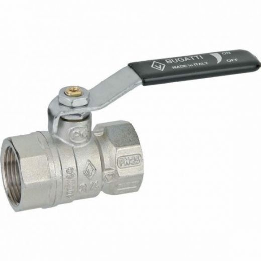 Кран шаровой ВВ 3/4 плоская ручка ARIZONA серия 601 стандартный проход Bugatti