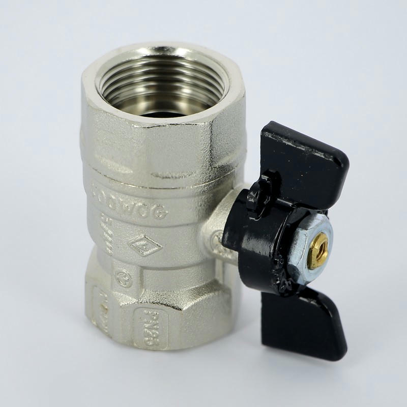 Кран шаровой ВВ 3/4 бабочка ARIZONA серия 602 стандартный проход Bugatti