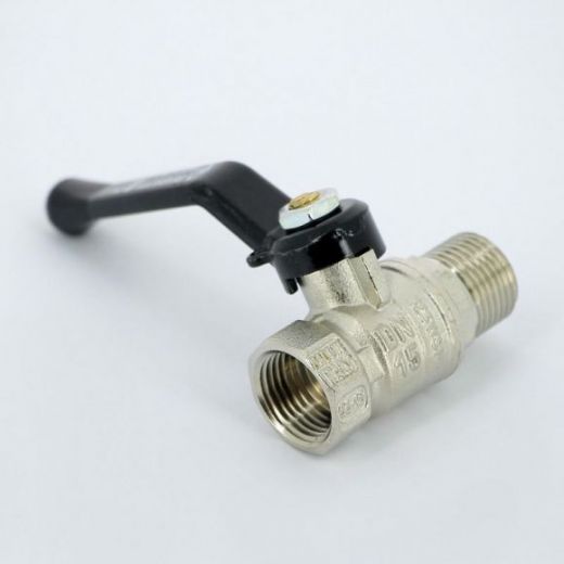 Кран шаровой НВ 1/2 ручка ARIZONA серия 605 стандартный проход Bugatti