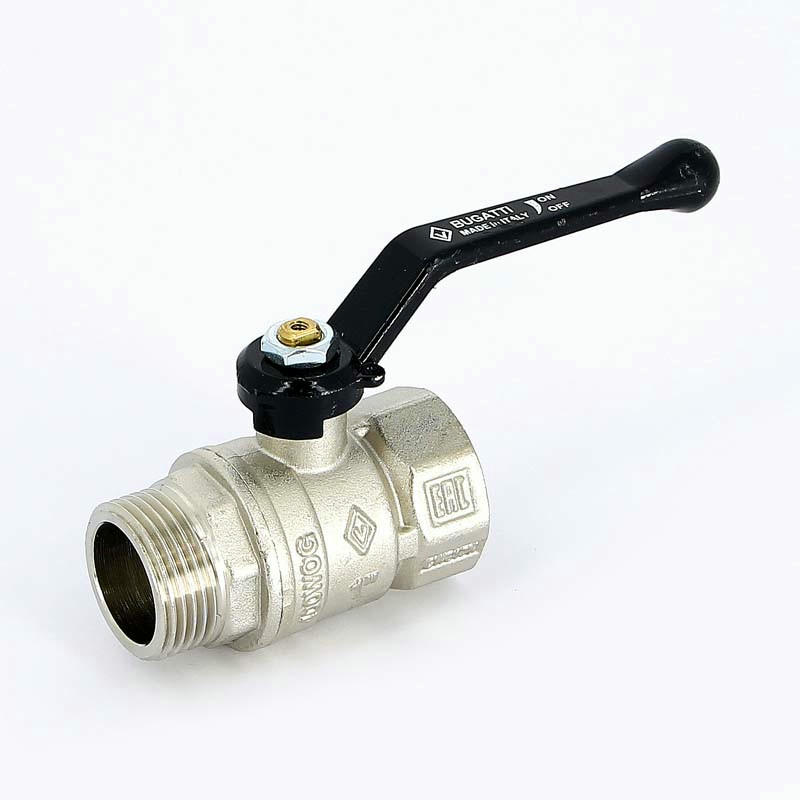 Кран шаровой НВ 1" ручка ARIZONA серия 605 стандартный проход Bugatti