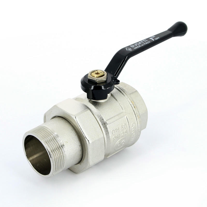 Кран шаровой с разъемным соединением НВ 2" ручка NEW JERSEY серия 920 полный проход Bugatti