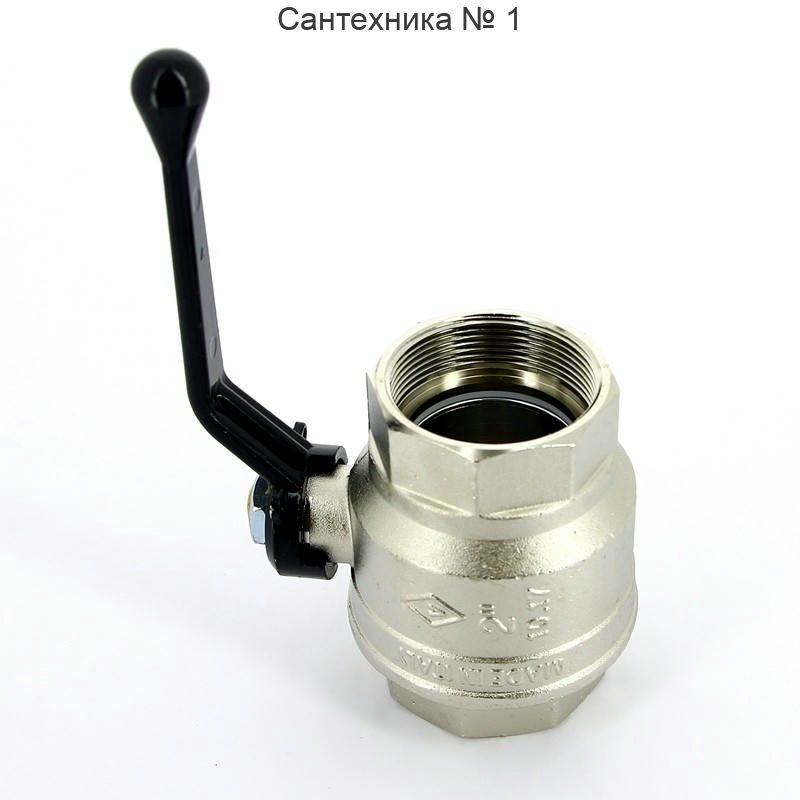 Кран шаровой ВВ 2" ручка NEW JERSEY серия 910 полный проход Bugatti