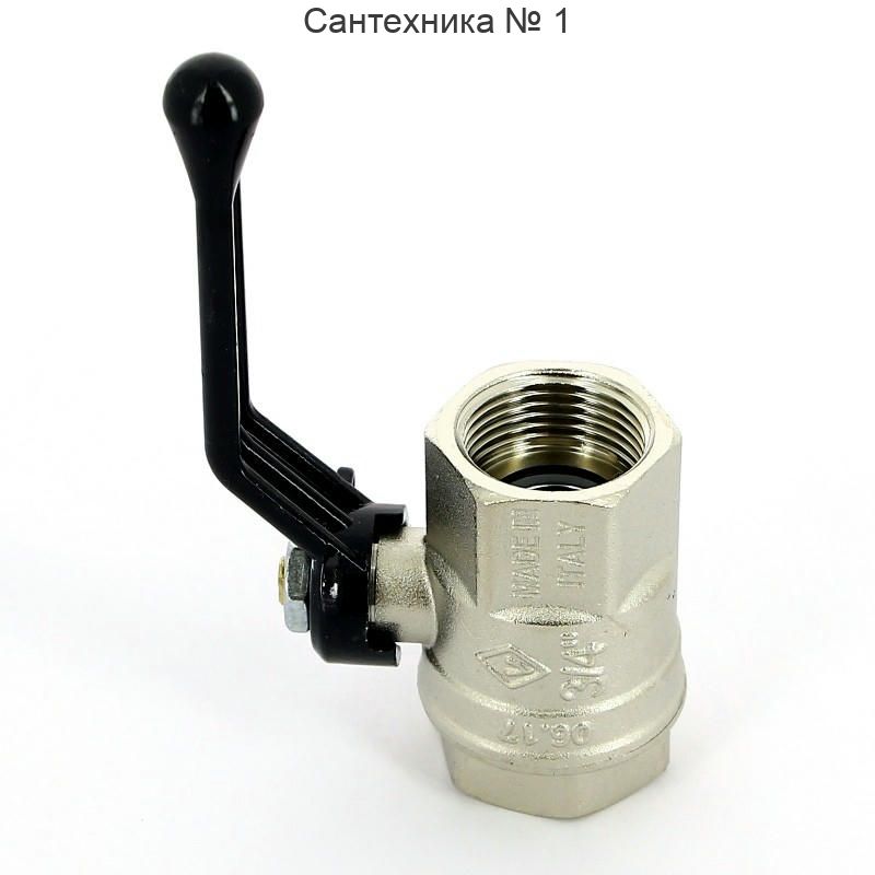 Кран шаровой ВВ 3/4 ручка NEW JERSEY серия 910 полный проход Bugatti