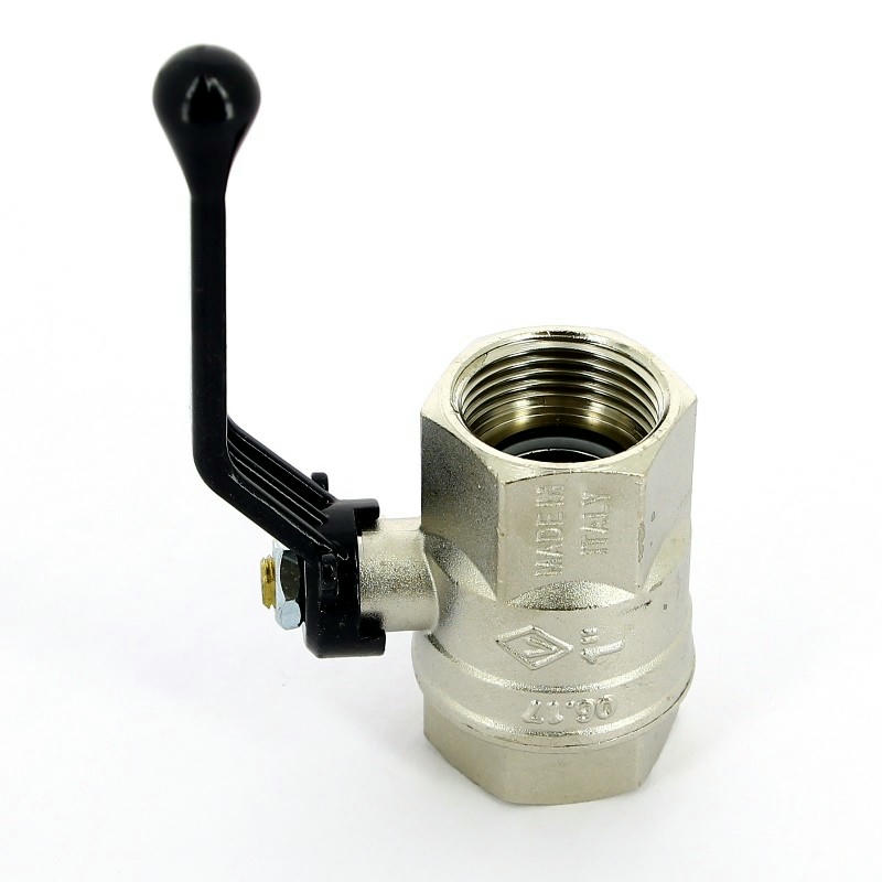 Кран шаровой ВВ 1" ручка NEW JERSEY серия 910 полный проход Bugatti