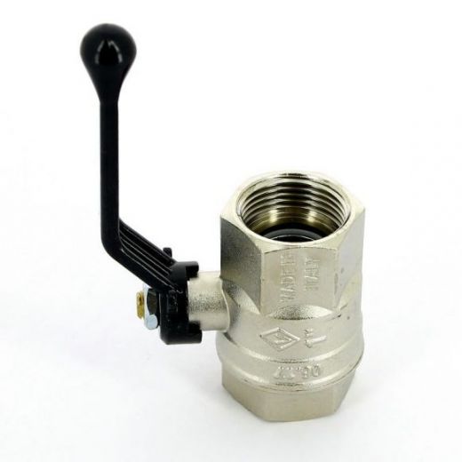Кран шаровой ВВ 1" ручка NEW JERSEY серия 910 полный проход Bugatti