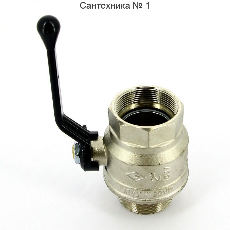 Кран шаровой НВ 2" ручка NEW JERSEY серия 915 полный проход Bugatti