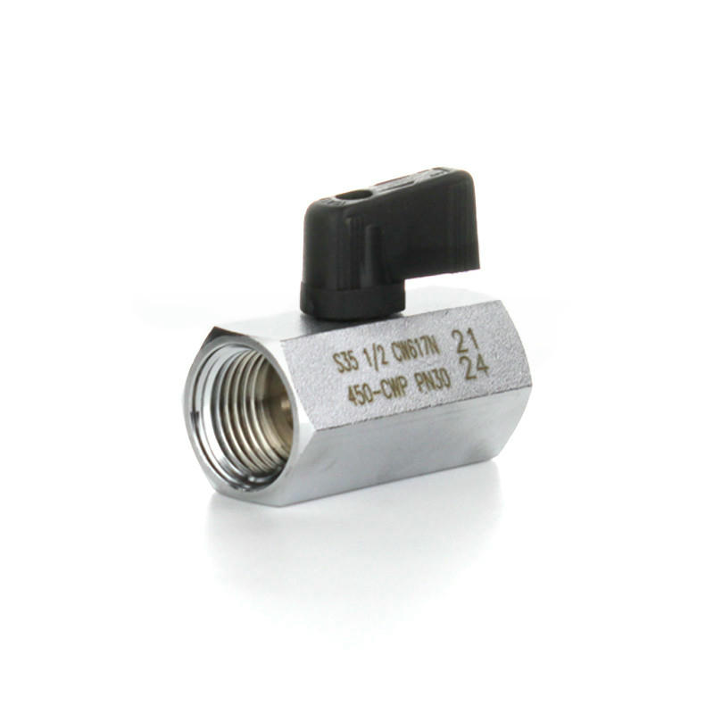 Кран шаровой MINI ВВ 1/4", флажок ELSEN