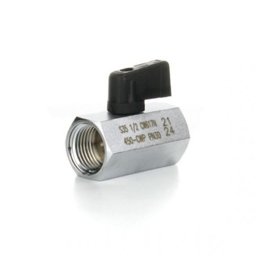 Кран шаровой MINI ВВ 1/2", флажок ELSEN