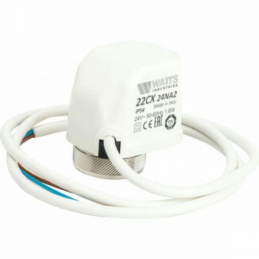 Сервопривод 24В, нормально открытый 22CX24NA2 Watts