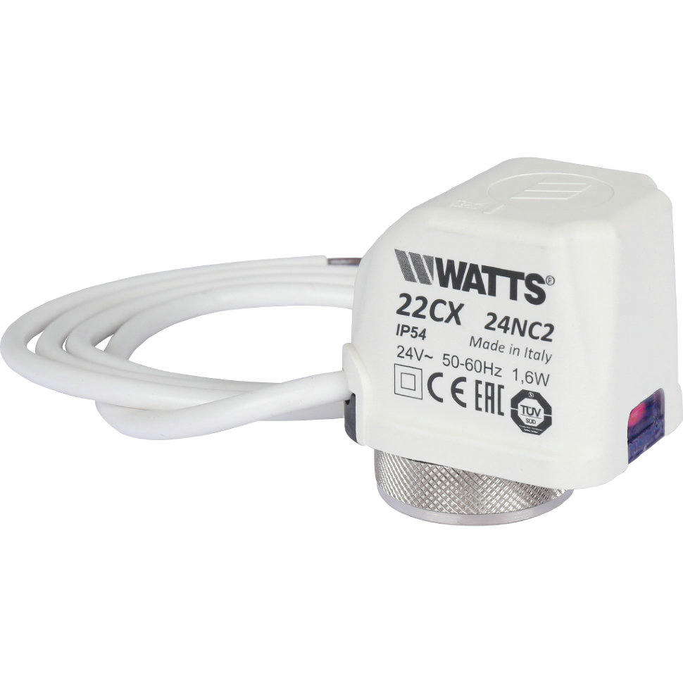 Сервопривод 24В, нормально закрытый 22CX24NC2 Watts