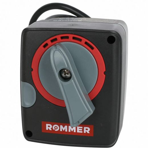Сервопривод 24V c регулировкой по сигналу ROMMER