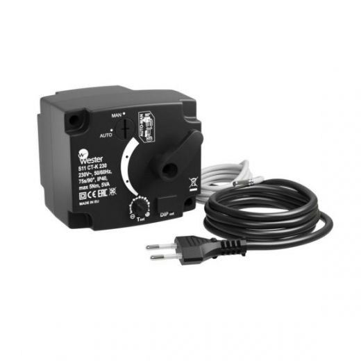 Контроллер S11 CT-K (230VAC, 50/60 Hz, 90°/75 сек, 5 Nm) Wester