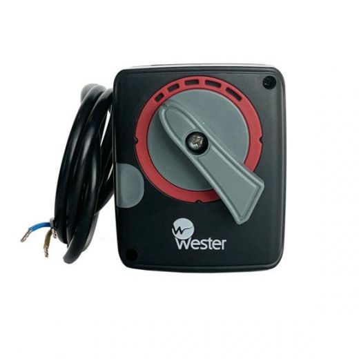 Привод поворотный 3-х точечный ARS6 (220В, 6 Нм, 90°, 60 сек, конц. выкл., КО-РО-ОХ-ВК) Wester