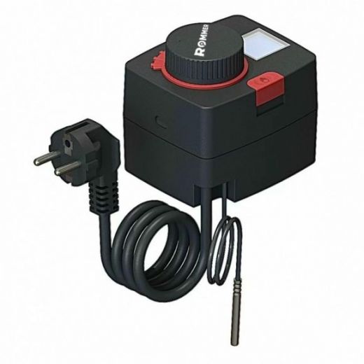 Сервопривод 230 В с датчиком для фиксированной регулировки температуры ROMMER