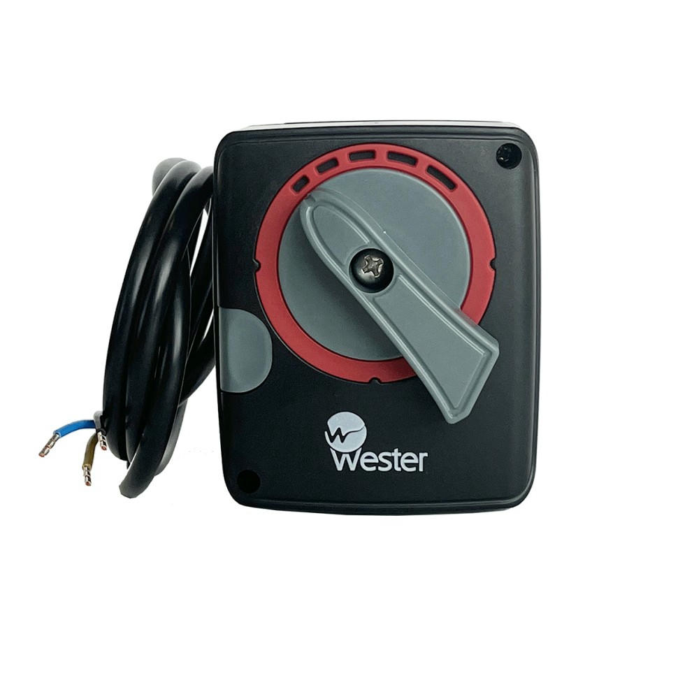 Привод поворотный 3-х точечный ARS6 (220В, 6 Нм, 90°, 60 сек, КО-РО-ОХ-ВК) Wester