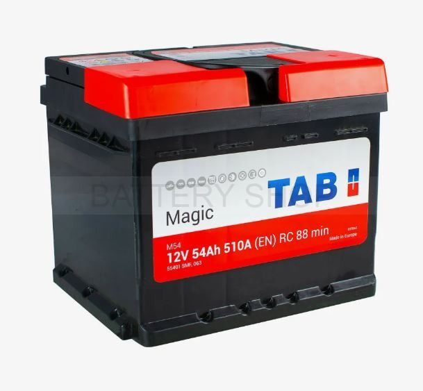 TAB MAGIC 54 Ah 510 А обрат. пол. низкий формат
