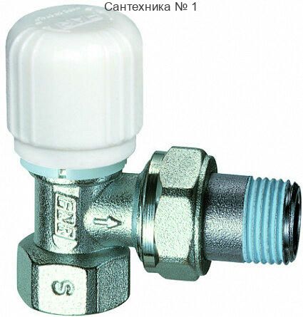 Вентиль термостатический 3/4 ВР, угловой FAR