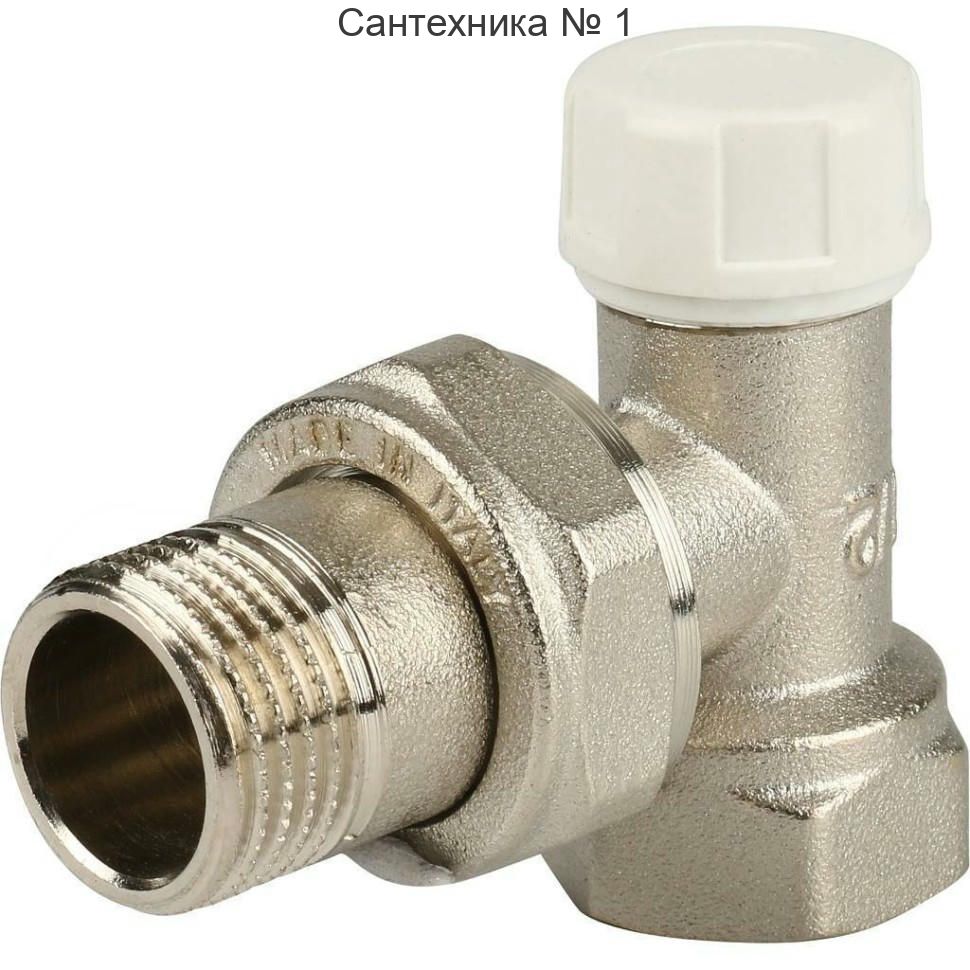 Вентиль обратный угловой с разъемным соединением НВ 1/2" Itap
