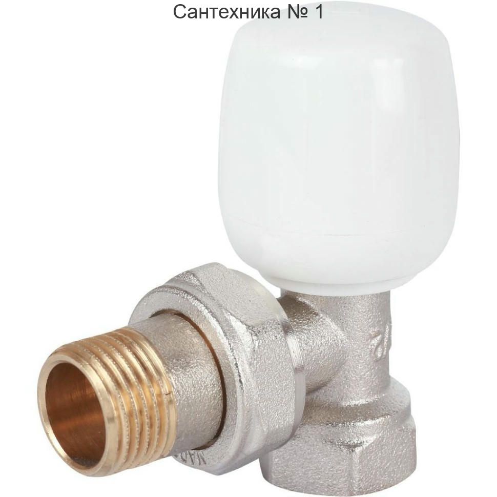 Вентиль ручной со сгоном угловой ВН 1/2" Itap