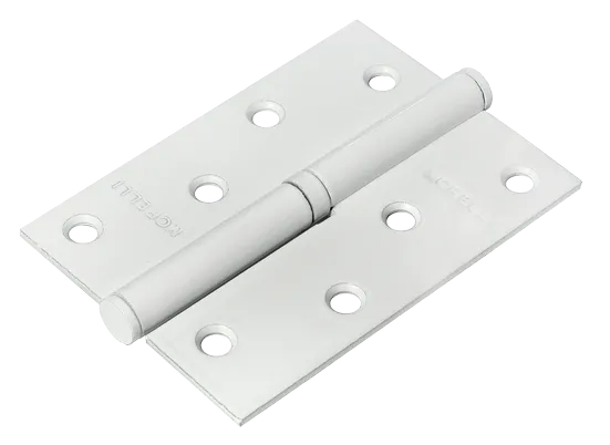 Петля карточная разъемная MSD 100X70X2.5 W L стальная левая, врезная, цвет белый