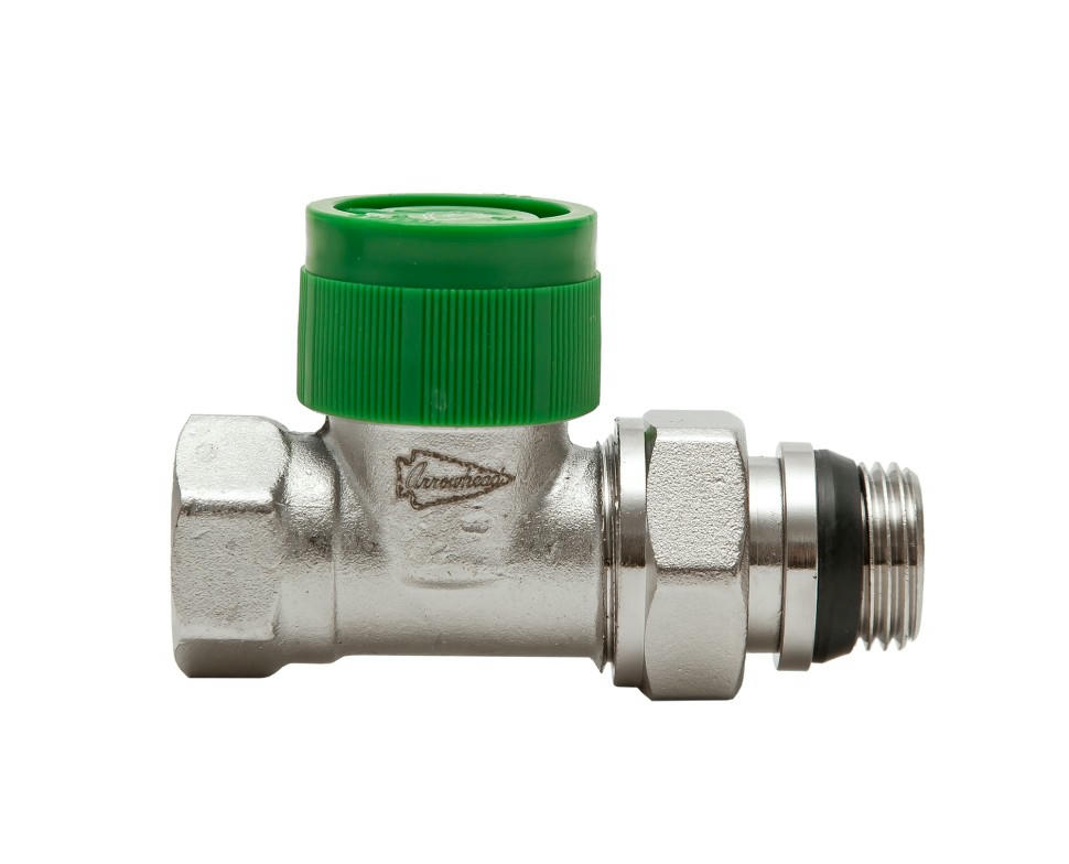 Клапан радиаторный термостатический прямой НВ 1/2" Element Arrowhead