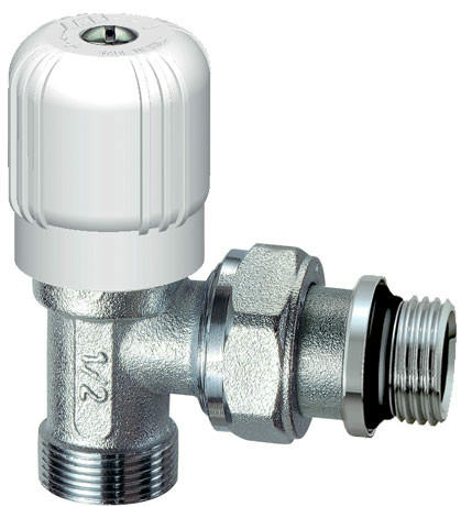 Вентиль регулирующий 1/2" М24х19, угловой FAR