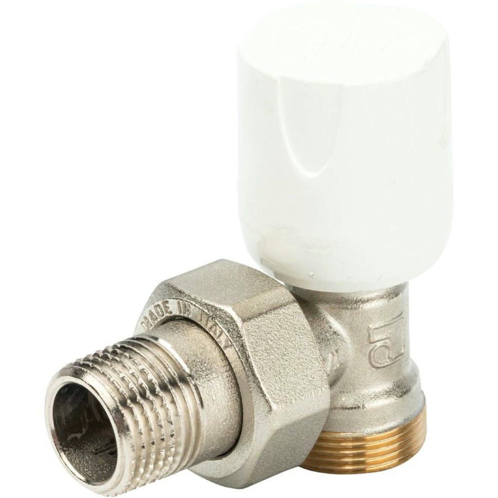 Вентиль угловой регулирующий 1/2" Luxor Easy RS 112