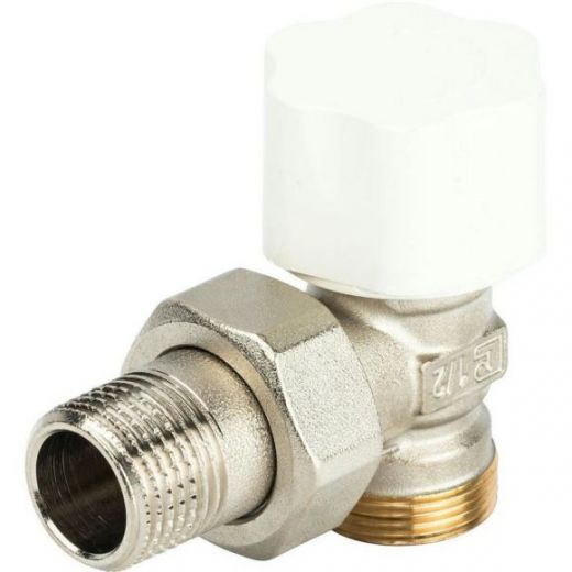Вентиль угловой термостатический 1/2" Luxor thermo tekna RS 212