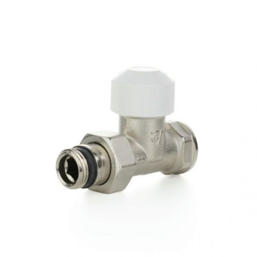 Вентиль термостатический 1/2" ВН, прямой, никелированный ELSEN