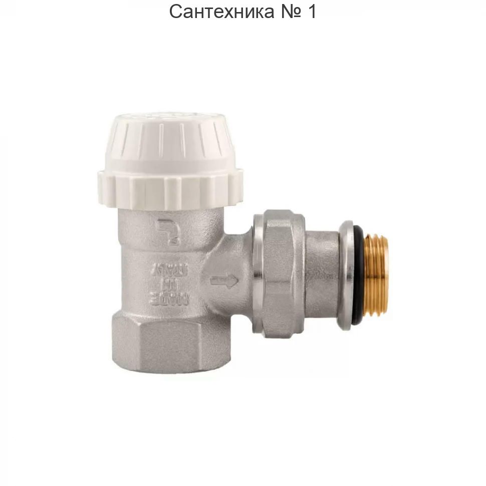 Термоклапан с колпачком 3/4", угловой Itap