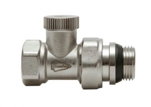 Клапан радиаторный запорный прямой НВ 1/2" Element Arrowhead