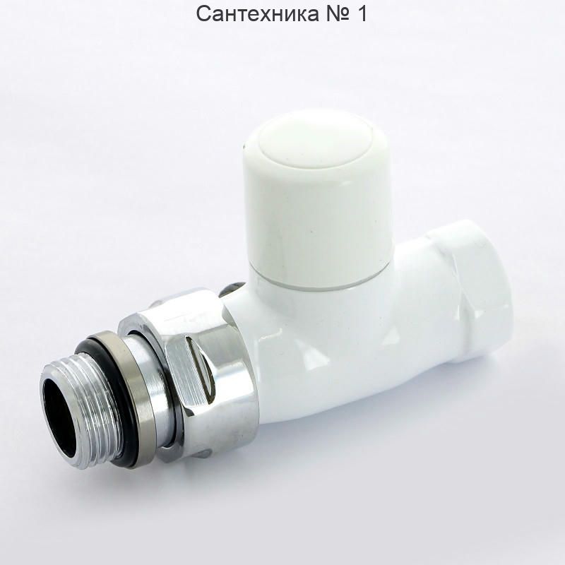 Вентиль обратный НВ 1/2", белый New-Smart Carlo Poletti