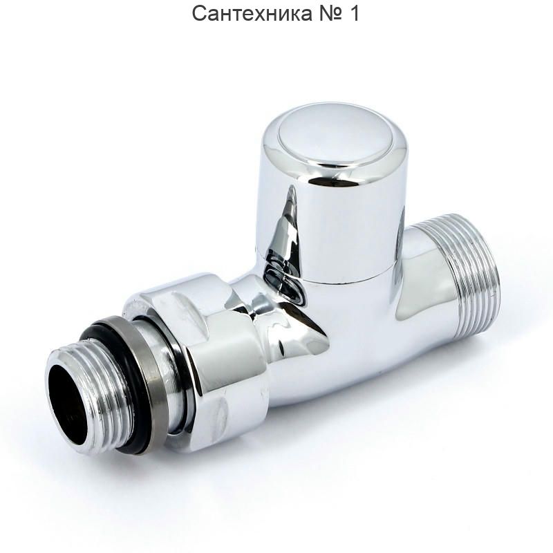 Вентиль обратный НН 1/2" х М24х19, хромированный New-Smart Carlo Poletti