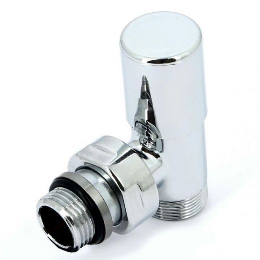 Вентиль обратный угловой НН 1/2" х М24х19, хромированный New-Smart Carlo Poletti