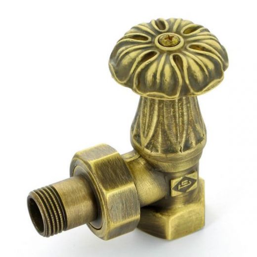 Вентиль ручной угловой НВ 1/2", бронзовый Artistic Carlo Poletti