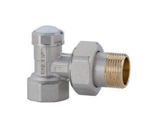 Вентиль для радиатора 1/2, угловой нижний FIV