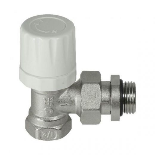 Вентиль для радиатора под термоголовку угловой 3/4" Comisa