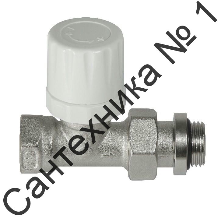 Вентиль для радиатора под термоголовку прямой 1/2" Comisa